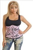 L2152 - Corselet underbust rosa floral