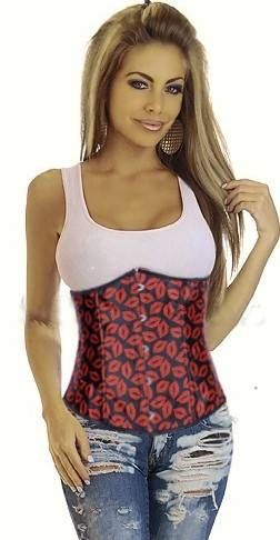 L2448 - Corselet underbust beijinhos